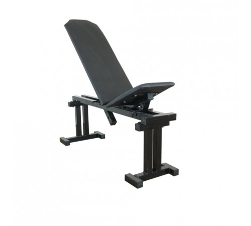 RN-Sport UM 0075. Скамья для жима, стойки для приседаний + Штанга 75 кг