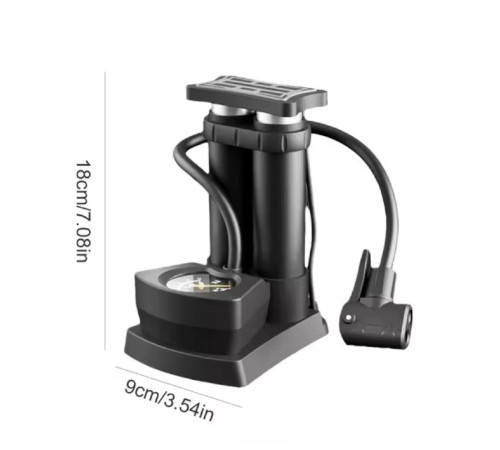 Насос  НОЖНЫЙ    легкий портативный мини-насос Air pump  521-2414 S98-2409-Y  (40)