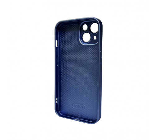 Чохол для смартфона AG Glass Matt Frame Color Logo for Apple iPhone 15 Navy Blue (AGMattFrameiP15Blue)