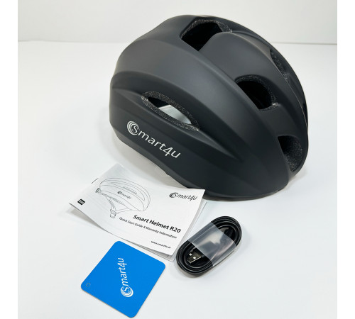 Захисний шолом Smart4u R20 (L) Black (58-62см), акустика, мікрофон (ZHLIV-000R20-5340)