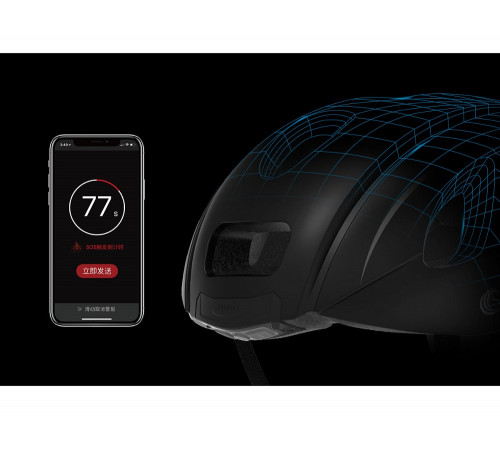 Захисний шолом Smart4u R55 (L) Black (58-62см), акустика, мікрофон, сигнали поворотів та стопів, додаток, пульт BR80 (ZHLIV-000R55-5340)