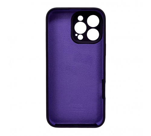 Чохол для смартфона Silicone Full Case AA Camera Protect for Apple iPhone 16 Pro 59,Berry Purple (FullAAi16P-59)