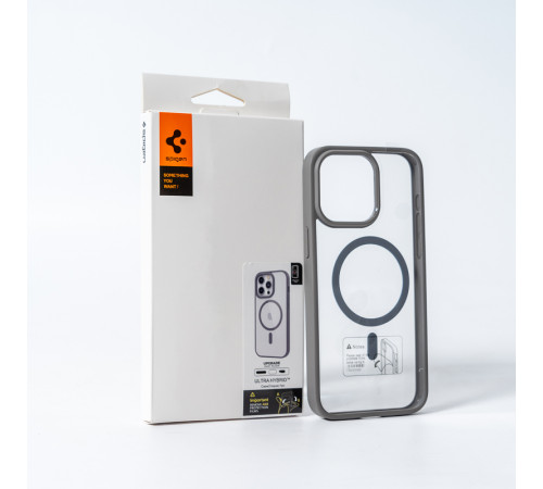 Чохол для смартфона Spigen AAA Magnetic Color for Apple iPhone 16 Grey (SPGMGCOL16Grey)