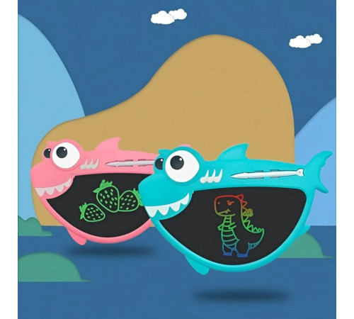 Графічний планшет Kids Pad 9" Color Shark Pink (2000985000512)