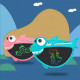 Графічний планшет Kids Pad 9" Color Shark Pink (2000985000512)