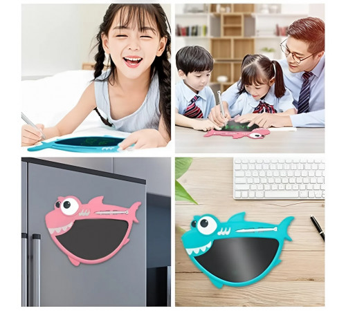 Графічний планшет Kids Pad 9" Color Shark Pink (2000985000512)