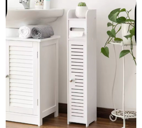 Шкафчик для ванной комнаты ,узкий Шкафчик  XL-1613  (12)