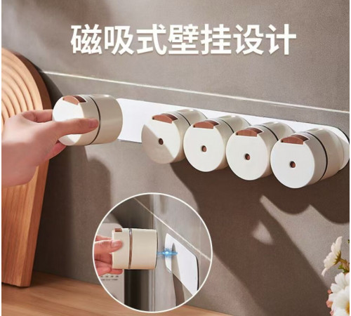 Магнитные Банки для СПЕЦИЙ  6 баночек    LY-1064  (40)