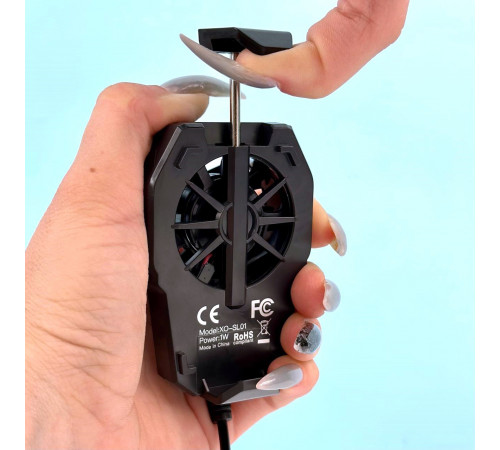 Охолоджувач для телефону XO SL01 Integrated connected (затискач)