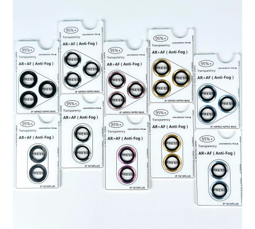 Захисне скло на камеру Metal Classic iPhone 17