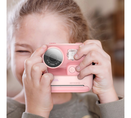 Дитяча фотокамера Hoco DV200 з функцією друку (два об'єктива)