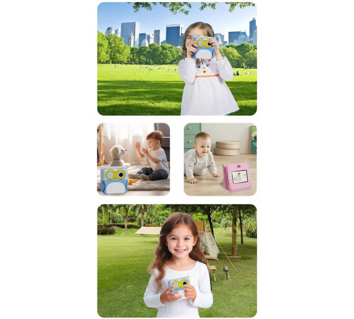 Дитяча фотокамера D2 з фронтальною камерою та функцією друку