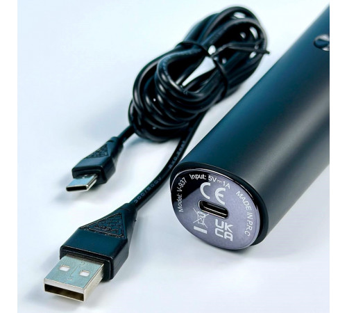 Машинка для стрижки VGR V-937 Professional STRONG BATTERY (LED Display, з 3 насадками, Тример)