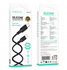 Data Cable Borofone BX113 Lenny Type-C to Type-C 60W 2m