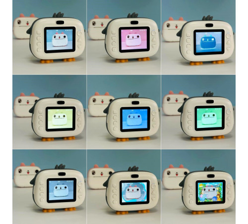 Дитяча фотокамера Animals M05 із функцією друку та з фронтальною камерою