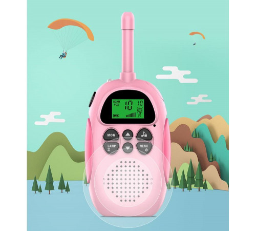 Дитяча рація Walkie Talkie DJ100 Mint+Pink (2шт)