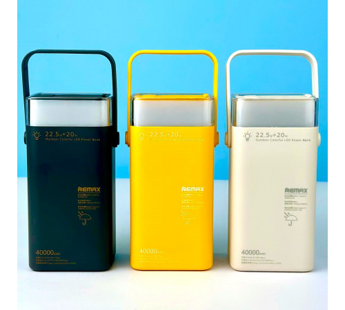 УМБ Power Bank Remax RPP-596 Fluorite Series 40000mAh PD20W+QC22.5W