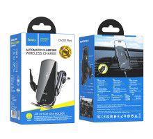 Holder Hoco CA202 Plus Enlightener infrared induction з бездротовою зарядкою 15W