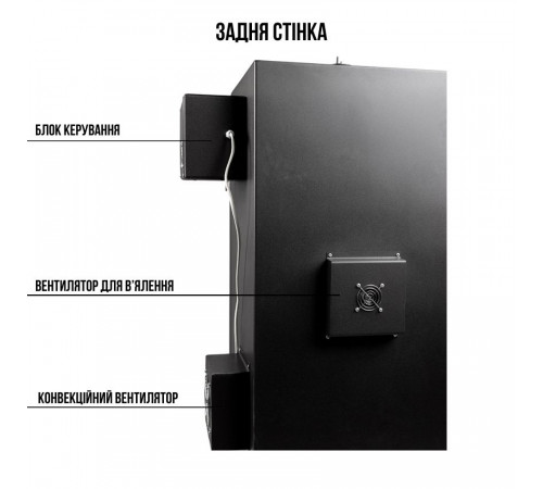 Коптильня Daddy Smoke холодного та гарячого копчення