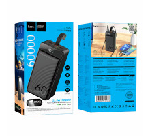 УМБ Power Bank Hoco J123C Element 60000mAh PD20W+QC3.0 (з ліхтарем)