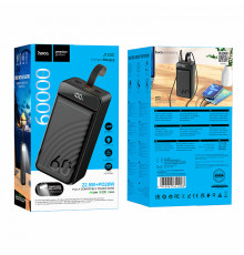 УМБ Power Bank Hoco J123C Element 60000mAh PD20W+QC3.0 (з ліхтарем)