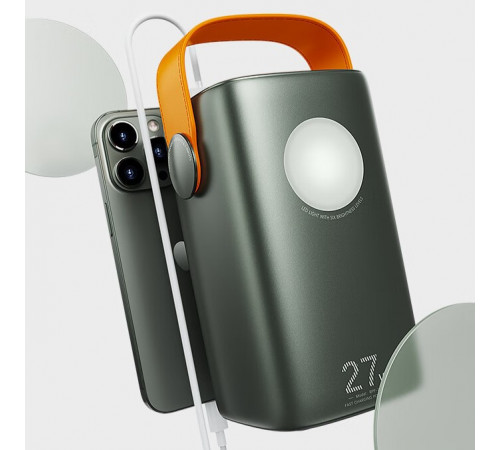 УМБ Power Bank Remax RPP-123 Gutitan Series 60000mAh PD27W+QC22.5W (з ліхтарем)