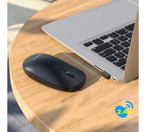 Мишка бездротова Hoco GM15 Art dual-mode