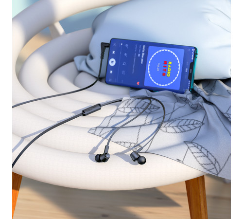 Навушники Hoco M86 Oceanic 3.5mm Blue