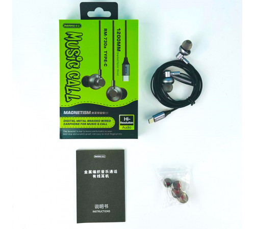 Навушники Remax RM-730a Type-C