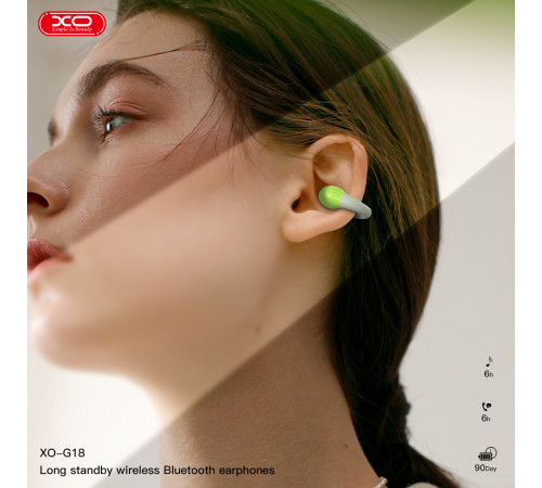 Бездротові навушники XO G18 Lemon Clip Ear