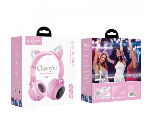 Навушники Hoco W27 Cat ear