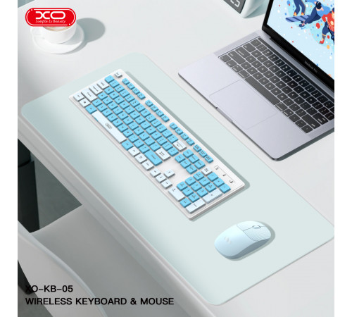Клавіатура бездротова XO KB-05 + мишка
