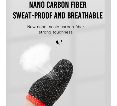 Мобільні ігрові напальчники XO ZT-1 (срібне волокно)