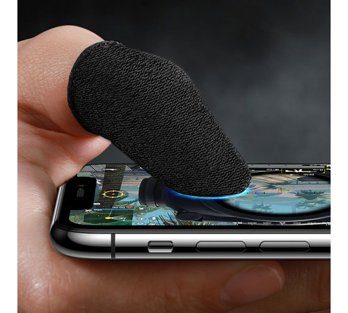 Мобільні ігрові напальчники Borofone BG1 вуглецеве волокно