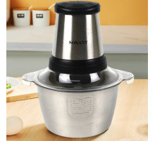 Молния Электрический МЕТАЛИЧЕСКАЯ 2 литр  устройство для измельчения  MIXER XL-275 (24)