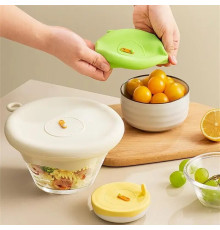 Багаторазові кришки для зберігання харчових продуктів 3 шт COVER (300)