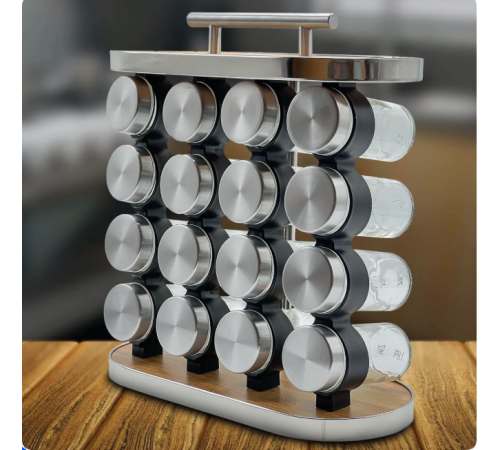 Специй Баночки для специй, органайзер для специй 16шт.   16 seasoning cans	-1099  (10)