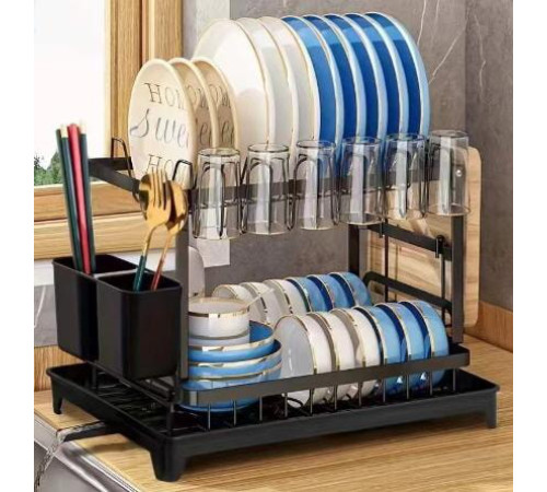 Кухонный Стелаж  -Сушилка Для Посуды  Органайзер  kitchenware	    LY-969  (10)