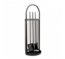 Набор для мангала, гриля или камина "Indiana": кочерга, совок, щетка