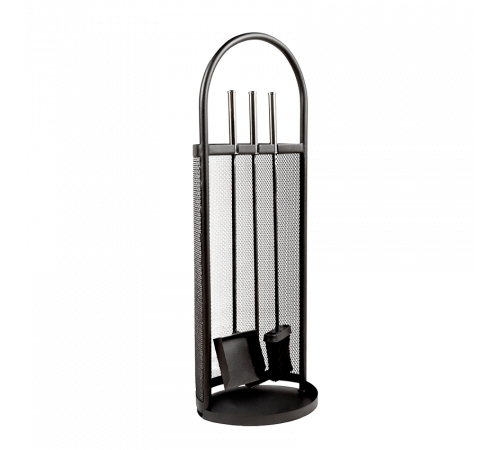 Набор для мангала, гриля или камина "Indiana": кочерга, совок, щетка