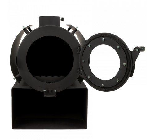 Печь дровяная отопительная DS Classic с кожухом золото