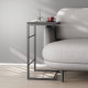 Столик Терри Ferrum-decor 650x440x330 Черный металл ДСП Сосна Кембра 16 мм (FRD-104650)