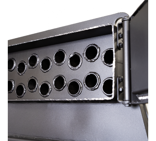 Дровяная печь промышленная калориферная Экожар (ранее «Брест») Про Макс 2500