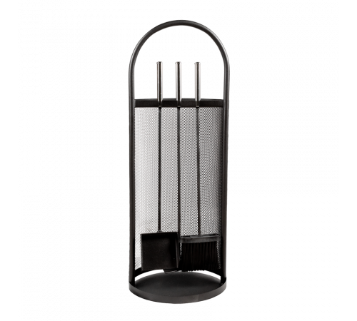 Набор для мангала, гриля или камина "Indiana": кочерга, совок, щетка