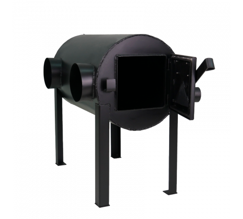 Дровяная печь буржуйка Экожар (ранее «Брест») Про 203 горизонтальная