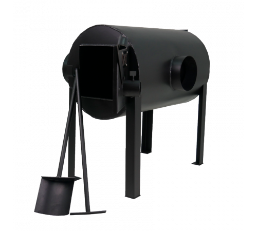 Дровяная печь буржуйка Экожар (ранее «Брест») Про 203 горизонтальная