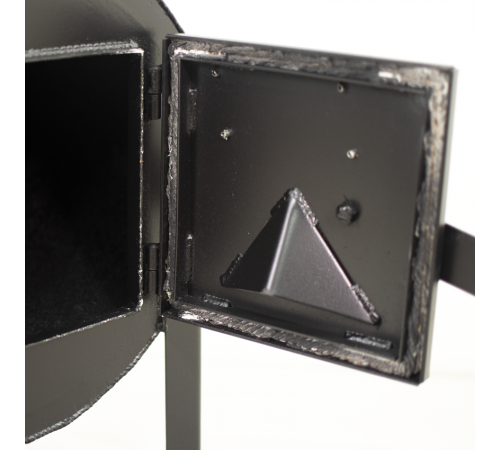 Дровяная печь буржуйка Экожар (ранее «Брест») Про 203 плюс с встроенным вентилятором