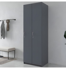 Раздевалка Doros 2-х секционная Графит 2 ДСП 60х52х180 (DRS-011613)