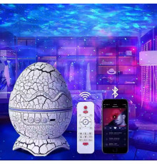 ЯЙЦЕ Світлодіодний проектор у вигляді ЯЙЦЯ, зоряного неба, Bluetooth dinosaur egg  LY-664 (24)