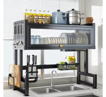 Кухонный Стелаж  -Сушилка Для Посуды  Органайзер  kitchenware	-9      RM-23-2   65cм  (1)